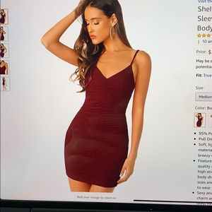 V neck ruched bodycon mini dress